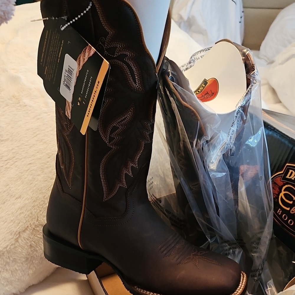 Dan Post Alexy Tan Cowboy Womens Boots 7M